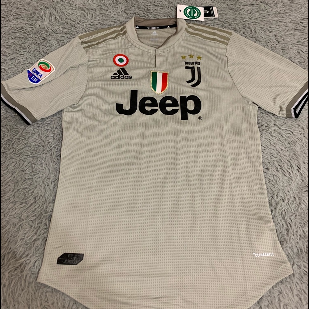 Juventus away jersey player replica large
